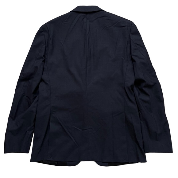 John Varvatos Star USA Blazer Jacket Mens Size 44L Sports Coat Wool Blue NEW - Picture 2 of 7